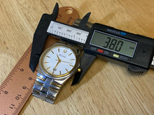Load image into Gallery viewer, Bulova 98B108 Men Ultra Thin Dual Tone Steel Analog Quartz Watch Hour~New Batter
