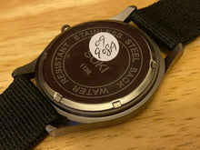 Load image into Gallery viewer, SOKI Men 30m Silver Black Military Dial Analog Quartz Watch Hour~Date~New Batter
