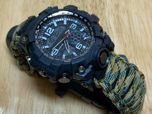 Load image into Gallery viewer, Unused Men Survivor Military Style Analog Digital Chrono Watch Hours~New Battery
