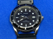 Load image into Gallery viewer, Pulsar By Seiko Men 100m Submariner-Style Analog Quartz Watch Hour~Date~New Batt

