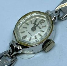 Load image into Gallery viewer, Vintage Signal Lady 17 jewels Silver Cocktail Hand-Wind Mechanical Watch Hours
