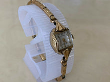 Load image into Gallery viewer, Vintage Wakmann Lady 10k RGP Gold Filled Band Hand-Wind Mechanical Watch Hours
