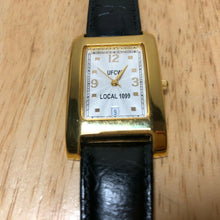Load image into Gallery viewer, Vintage UFCW Local 1099 Men Lady Gold Tone Analog Quartz Watch Hours~New Battery
