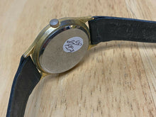 Load image into Gallery viewer, Vintage Classic Men Gold Tone Leather Band Hand-Wind Up Mechanical Watch Hours
