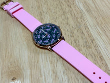 Load image into Gallery viewer, Unused Juicy Couture Black Label Lady Flower Analog Quartz Watch Hour~New Batter
