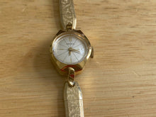 Load image into Gallery viewer, Vintage Benrus Lady 20 Micron Gold Plated Swiss Hand-Wind Mechanical Watch Hours
