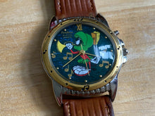Load image into Gallery viewer, Vintage Armitron Marvin The Martian Analog Quartz Musical Watch Hour~New Battery
