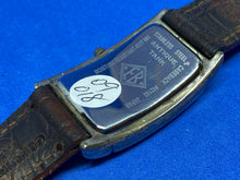 Load image into Gallery viewer, VTG Eddie Bauer Mens Antique Silver Finish Curved Quartz Watch Hours~New Battery
