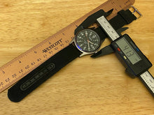 Load image into Gallery viewer, SOKI Men 30m Silver Black Military Dial Analog Quartz Watch Hour~Date~New Batter
