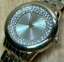 Load image into Gallery viewer, Relic Lady 30m Gold Tone Rhinestone Analog Quartz Watch Hours~New Battery
