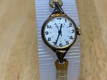 Load image into Gallery viewer, VTG Waltham Lady 17J Gold Tone Cocktail  Swiss Hand-Wind Mechanical Watch Hours
