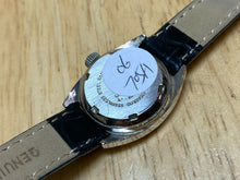 Load image into Gallery viewer, Nice Vintage Ariston Swiss Lady Silver Leather Hand-Wind Mechanical Watch Hours
