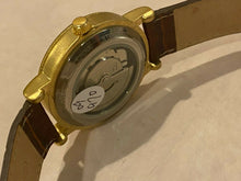 Load image into Gallery viewer, Kessaris Mens Gold Tone Fluted Bezel Roman Self-Wind Automatic Watch Hours~Date
