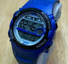 Load image into Gallery viewer, Timex 1440 Sports Lady 50m Blue Digital Alarm Chrono Watch Hours~New Battery
