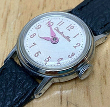 Load image into Gallery viewer, Vintage Cinderella By US Time Lady Leather Band Hand-Wind Mechanical Watch Hours
