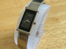 Load image into Gallery viewer, Citizen Eco-Drive G620 Lady Silver Black Rectangle Solar Power Quartz Watch Hour
