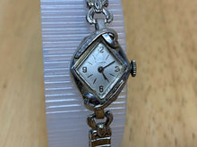 Load image into Gallery viewer, Vintage Bulova Lady 10k RGP GF Band Unique Shape Hand-Wind Mechanical Watch Hour

