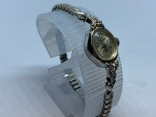 Load image into Gallery viewer, VTG Gruen Lady 4 Diamonds 10k GF Band Cocktail Hand-Wind Mechanical Watch Hours
