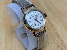 Load image into Gallery viewer, Nice Early Vintage Timex Lady Gold Tone Stretch Hand-Wind Mechanical Watch Hours
