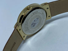 Load image into Gallery viewer, Anne Klein Men Lady Gold Tone Leather Band Analog Quartz Watch Hours~New Battery
