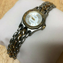 Load image into Gallery viewer, Vintage Elgin Swiss Lady Dual Tone Steel Band Analog Quartz Watch Hours~New Batt
