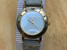 Load image into Gallery viewer, VTG Futura Lady Mother Of  Pearl Stretch Roman Analog Quartz Watch Hour~New Batt
