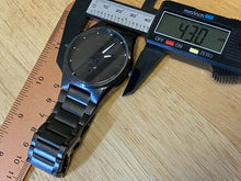 Load image into Gallery viewer, Relic ZR12124 Men 50m Black Steel Analog Quartz Watch Hours~Day Date~New Battery
