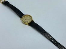 Load image into Gallery viewer, Vintage Citizen Japan Lady Gold Tone Leather Hand-Wind Mechanical Watch Hours
