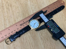Load image into Gallery viewer, Vintage Caravelle By Bulova Mens Gold Tone Roman Hand-Wind Mechanical Watch Hour
