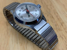 Load image into Gallery viewer, Vintage Criterion Lady Silver Stretch Band Beefy Hand-Wind Mechanical Watch Hour
