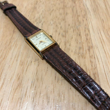 Load image into Gallery viewer, Vintage Helbros Lady Hot Style Rectangle Analog Quartz Watch Hours~New Battery
