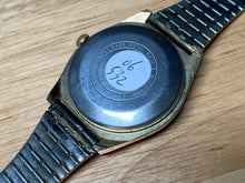 Load image into Gallery viewer, Vintage Executive Mens Gold Tone Brown Dial Hand-Wind Mechanical Watch Hours
