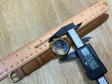 Load image into Gallery viewer, Retro Thomas Kinkade Mens Art Dial Leather Analog Quartz Watch Hours~New Battery
