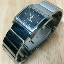 Load image into Gallery viewer, Montana Blu Paris Lady Rhinestone Silver Analog Quartz Watch Hour~New Batter
