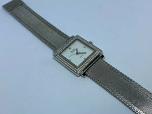 Load image into Gallery viewer, Saint James Men Lady Rhinestone Square Mesh Analog Quartz Watch Hour~New Battery
