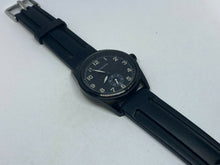Load image into Gallery viewer, Vintage Szanto Men Black Small Second Round Analog Quartz Watch Hour~New Battery
