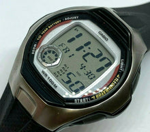 Load image into Gallery viewer, Casio W-751 Mens 100m Silver Digital Alarm Chrono Quartz Watch Hours~New Battery
