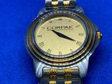 Load image into Gallery viewer, Unused CSI CORPAK Medsystems Mens Dual Tone Analog Quartz Watch Hour~New Battery
