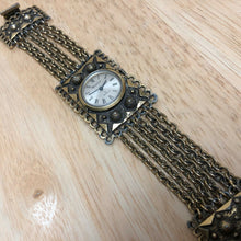 Load image into Gallery viewer, Vintage Vendome Lady 7 Jewels 4-Chain Roman Hand-Winding Mechanical Watch Hours
