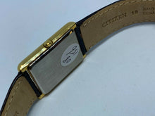 Load image into Gallery viewer, Vintage Citizen 1030 Men Hot Style Rectangle Analog Quartz Watch Hour~New Batter

