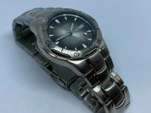 Load image into Gallery viewer, Armitron Mens 50m Moving Bezel Silver Analog Quartz Watch Hours~Date~New Battery
