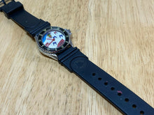Load image into Gallery viewer, Vintage Out Of Time Men Lady Ski Theme Silver Analog Quartz Watch Hours~New Batt
