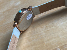 Load image into Gallery viewer, Bertha Lady Rose Gold Rhinestone Owl Dial Analog Quartz Watch Hours~New Battery
