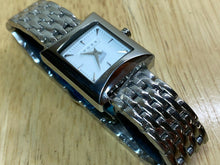 Load image into Gallery viewer, Unused Cross Men Lady Swiss Movt Silver Square Analog Quartz Watch Hour~New Batt
