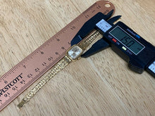 Load image into Gallery viewer, Nice Vintage Timex Lady Gold Tone Rectangle Hand-Wind Mechanical Watch Hours
