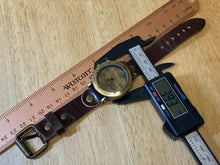 Load image into Gallery viewer, WoMaGe Musical Notes Dial Antique Bronze Finish Quartz Watch Hours~New Battery
