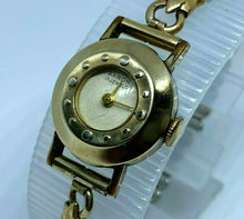 Load image into Gallery viewer, Vintage Akron Lady 17J 10k RGP Gold Plated Swiss Hand-Wind Mechanical Watch Hour
