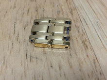 Load image into Gallery viewer, New Original Bulova Gold Tone Stainless Steel Band 2 Links ~ For 97C48 Watch
