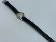 Load image into Gallery viewer, VTG Girard Perregaux Lady Silver Leather Swiss Hand-Wind Mechanical Watch Hours
