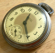 Load image into Gallery viewer, Vintage Westclox Pocket Ben Small Seconds Hand-Wind Mechanical Pocket Watch Hour
